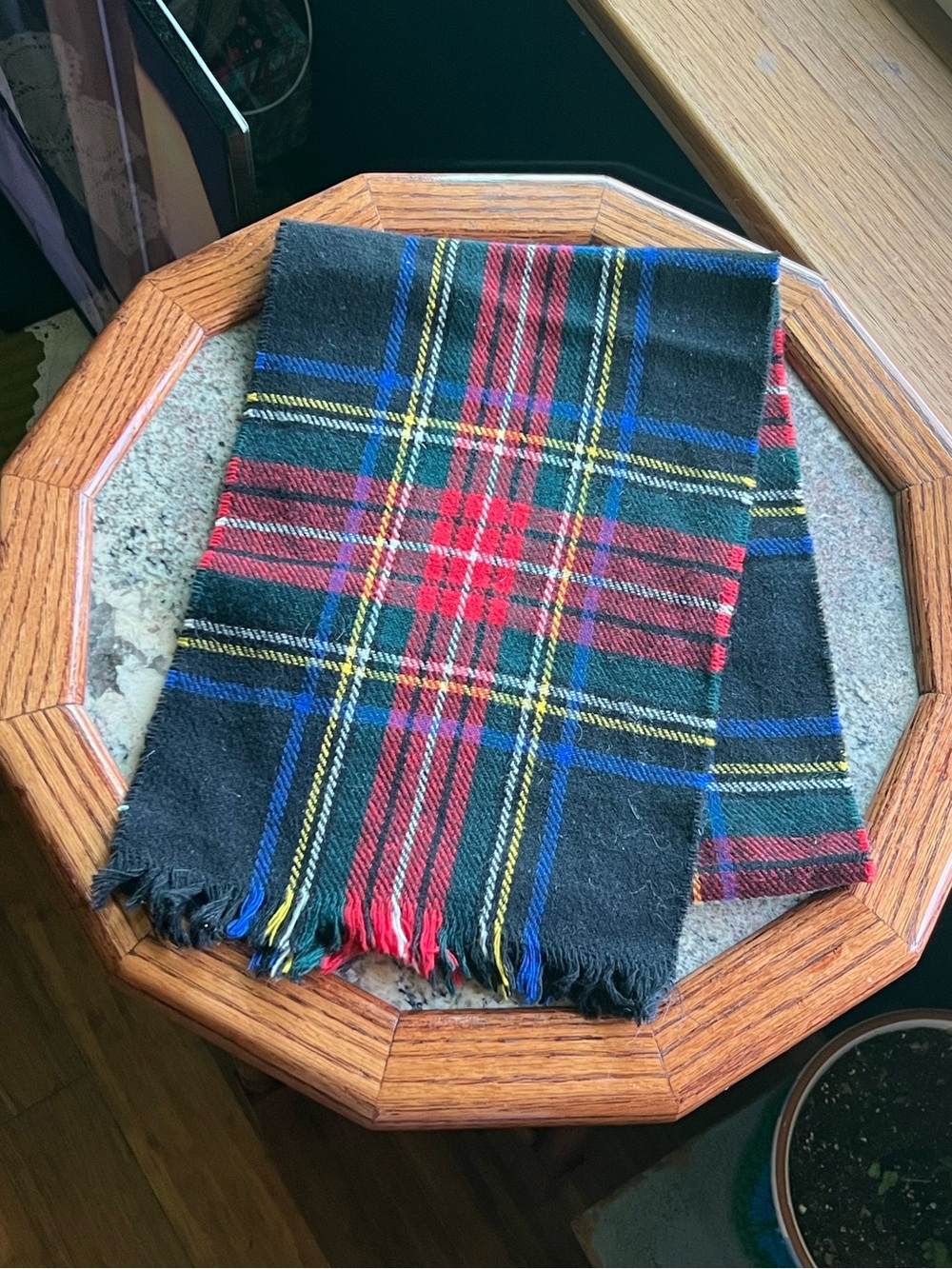 Wool Tartan Scottish Scarf